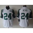 New York Jets 24 Darrelle Revis Limited White Jersey