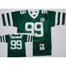 New York Jets 99 Gastineau Throwback Green Jerseys Authentic