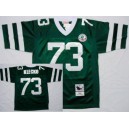 New York Jets 73 Klecko Throwback Green Jerseys Authentic