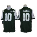 New York Jets 10& Santonio Holmes Limited Green Jersey