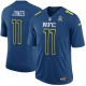 NFC Julio Jones Nike marine 2017 Pro Bowl jeu Maillot masculine