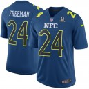 NFC Nicky Freeman Nike marine 2017 Pro Bowl jeu Maillot masculine