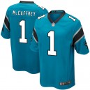 Carolina Panthers Christian McCaffrey Nike bleu 2017 projet Pick Maillot jeu masculine