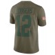 Green Bay Packers Aaron Rodgers Nike 2017 NFL Hommes Salute to service maillots