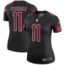 Femmes Arizona Cardinals Larry Fitzgerald Nike Noir Color Rush maillots Legend