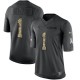 Hommes Carolina Panthers Cam Newton Nike anthracite Salut à Service Limited maillots