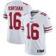 Hommes San Francisco 49ers Joe Montana Nike Blanc Retired Player vapeur intouchable Limited Maillot