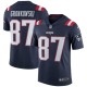 Hommes New England Patriots Rob Gronkowski Nike Navy Vapor intouchable Color Rush Limited Player maillots