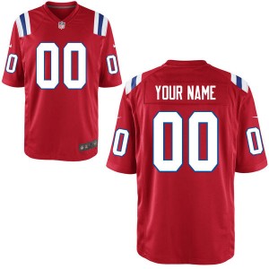 Nike Hommes New England Patriots personnalisés jeu de retour maillots