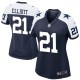 Femmes Dallas Cowboys Ezéchiel Elliott Nike Navy jeu alternatif maillots