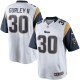 Hommes Los Angeles Rams Todd Gurley Nike Blanc Limitée maillots