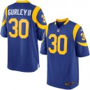 Hommes Los Angeles Rams Todd Gurley Nike Royal Jeu maillots