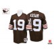 Mitchell And Ness Cleveland Browns &19 Bernie Kosar Brown Team Color Authentic Throwback NFL Jersey