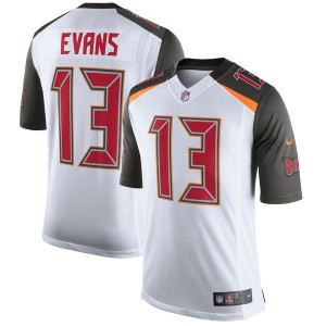 Hommes Tampa Bay Buccaneers Mike Evans Nike Blanc Speed machine LimitÃ©e Joueur maillot