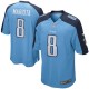Hommes Tennessee Titans Marcus Mariota Nike bleu clair jeu alternatif maillots