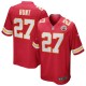 Hommes Kansas City Chiefs Kareem Hunt Nike Rouge Jeu maillots