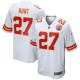 Hommes Kansas City Chiefs Kareem Hunt Nike Blanc Jeu maillots