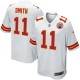 Hommes Kansas City Chiefs Alex Smith Nike Blanc Jeu maillots