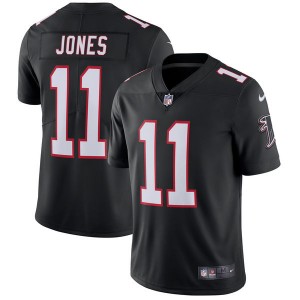 Hommes Atlanta Falcons Julio Jones Nike Noir Vapeur intouchable maillot Limited Player