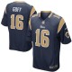 Hommes Los Angeles Rams Jared Goff Nike Navy maillots de jeu