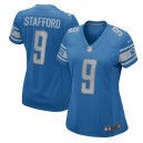 Femmes Detroit Lions Matthew Stafford Nike Bleu 2017 maillot de jeu