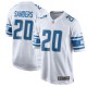 Hommes Detroit Lions Barry Sanders Nike Blanc 2017 retraité joueur maillot de jeu