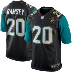 Hommes Jacksonville jaguars Jalen Ramsey Nike Noir Jeu maillots