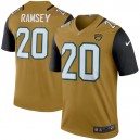 Hommes Jacksonville jaguars Jalen Ramsey Nike Gras Or couleur Rush Légende maillots