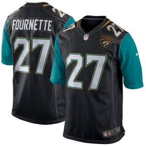 Hommes Jacksonville jaguars Leonard Fournette Nike Noir Jeu maillots