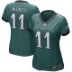 Femmes Philadelphia Eagles Carson Wentz Nike Vert Jeu maillots