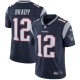 Hommes New England Patriots Tom Brady Nike Marine Vapor intouchable Limitée Joueur maillot