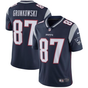 Hommes New England Patriots Rob Gronkowski Nike Marine Vapor intouchable Limitée Joueur maillot