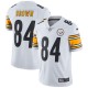 Hommes Pittsburgh Steelers Antonio Brown Nike blanc Vapor intouchable Limitée Joueur maillot