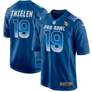 Hommes NFC Adam Thielen Nike Royal 2018 Pour Bowl Jeu maillots