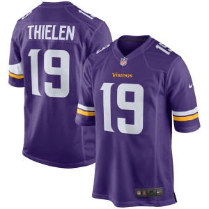 Hommes Minnesota Vikings Adam Thielen Nike Violet Jeu maillots