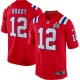 Hommes New England Patriots Tom Brady Nike Rouge Super Bowl IIL Bound maillots de jeu