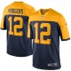 Green Bay Packers Aaron Rodgers Nike marine hommes alterner jeu maillots