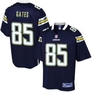 NFL Pro ligne hommes Los Angeles Chargers Antonio Gates maillot de couleur de l'équipe NFL Pro ligne hommes Los Angeles Chargers Antonio Gates maillot de couleur de l'équipe