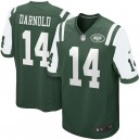 Hommes New York jets Sam Darnold Nike Vert 2018 NFL Draft premier tour Choisir Jeu maillots
