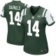 Femmes New York jets Sam Darnold Nike Blanc 2018 NFL Draft premier tour Choisir Jeu maillots