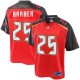 Hommes Tampa Bay Buccaneers Peyton Barber NFL Pro Line joueur rouge maillot