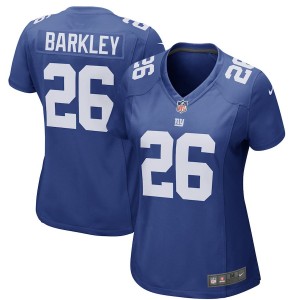 Femmes New York Giants Saquon Barkley Nike Royal 2018 NFL Projet Choisir Jeu maillots