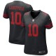 Femmes San Francisco 49ers Jimmy Garoppolo Nike Noir Jeu maillots