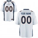 Nike hommes Denver Broncos jeu personnalisé maillot blanc