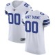 Hommes Dallas Cowboys Nike Blanc Vapor intouchable Custom Elite maillot