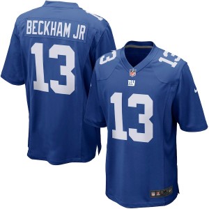 Hommes New York Giants Onan Beckham Jr Nike Royal Bleu Jeu maillots