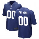 Nike hommes New York Giants jeu personnalisé maillot bleu