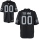 Hommes Las Vegas Raiders Nike black maillot de jeu personnalisé