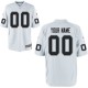 Nike hommes Oakland Raiders jeu personnalisé maillots blancs
