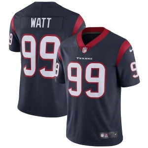 Maillot de joueur masculine Houston Texans J.J. Watt Nike marine Vapor intouchable Limited